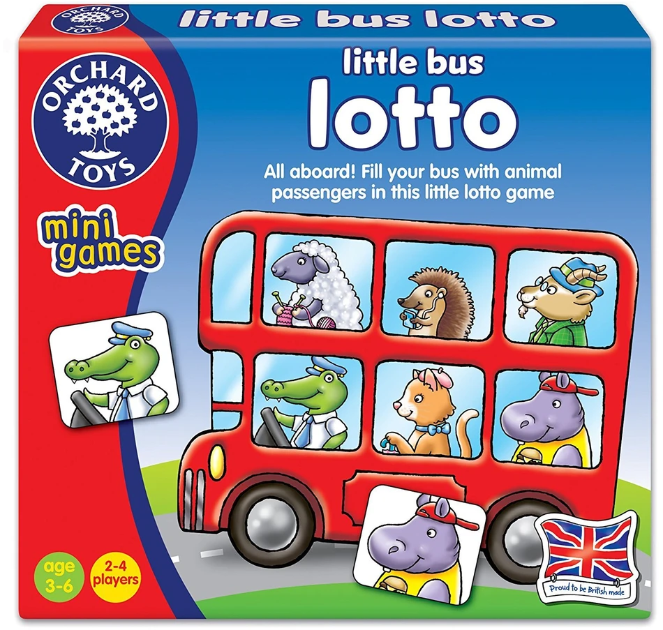 Orchard Toys Orchardas – Mažojo autobuso loterija (600355)