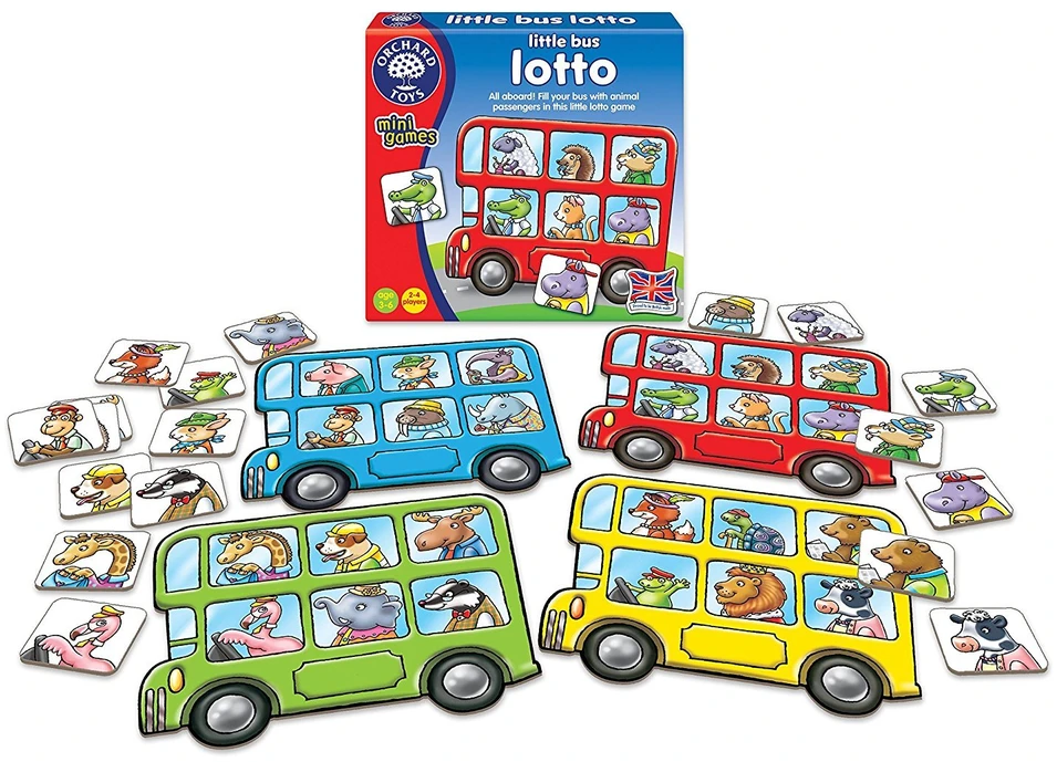 Orchard Toys Orchardas – Mažojo autobuso loterija (600355)