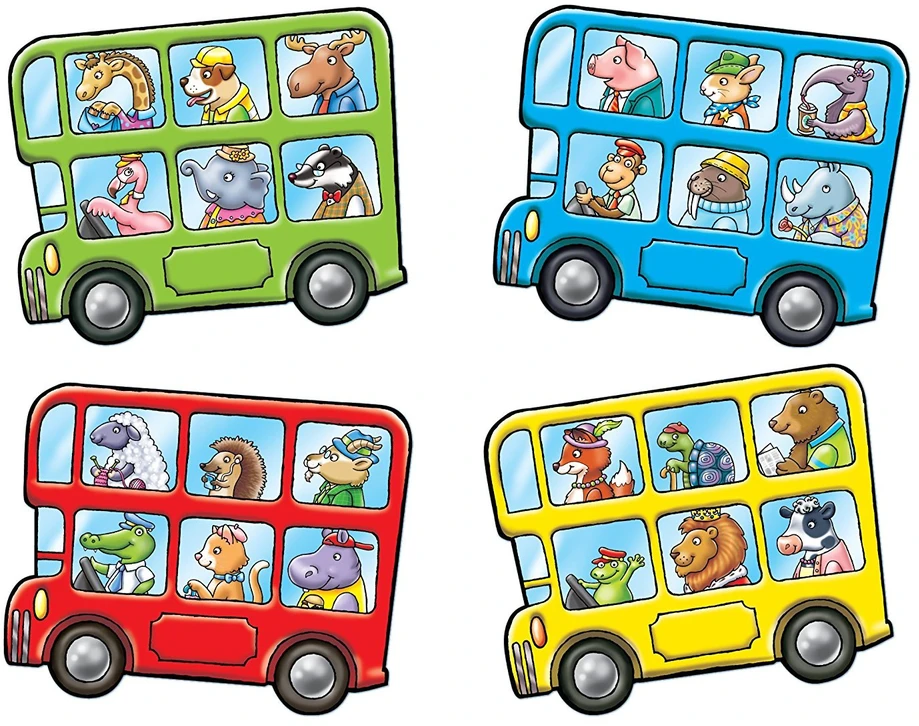 Orchard Toys Orchardas – Mažojo autobuso loterija (600355)