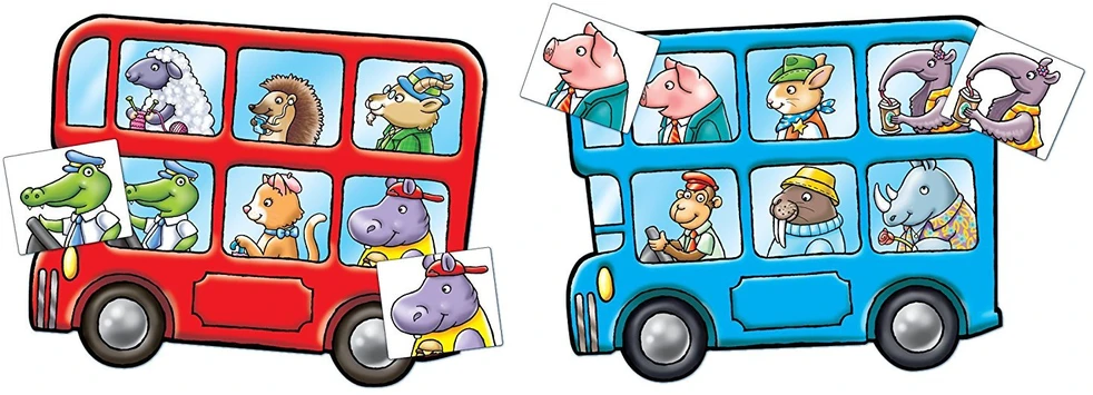 Orchard Toys Orchardas – Mažojo autobuso loterija (600355)