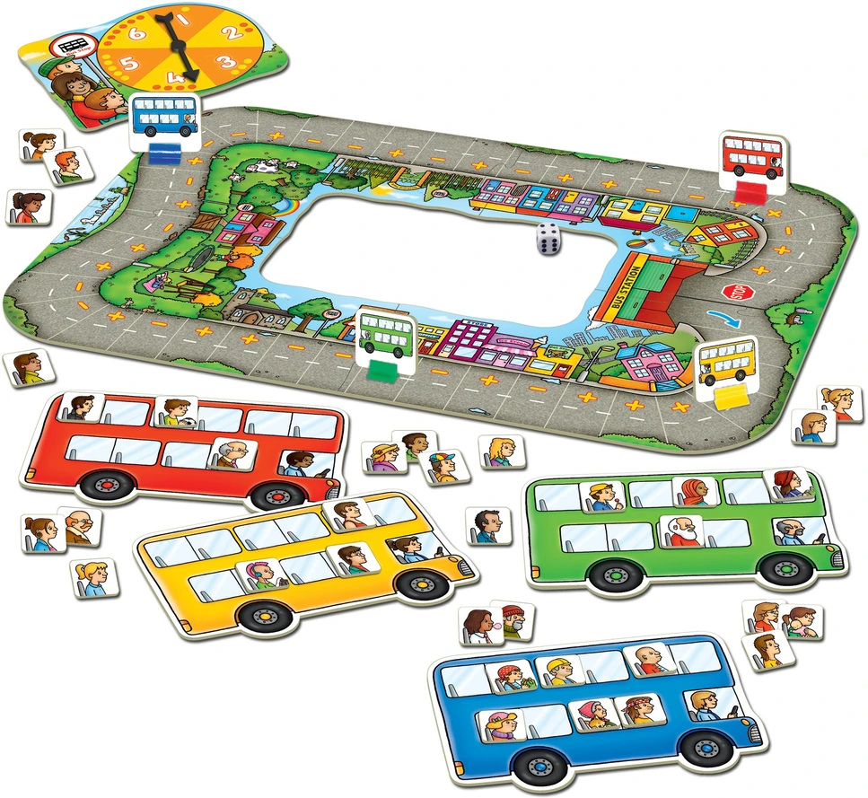 Orchard Toys Žaidimas „Sodas – autobusų stotelė“ (600032)