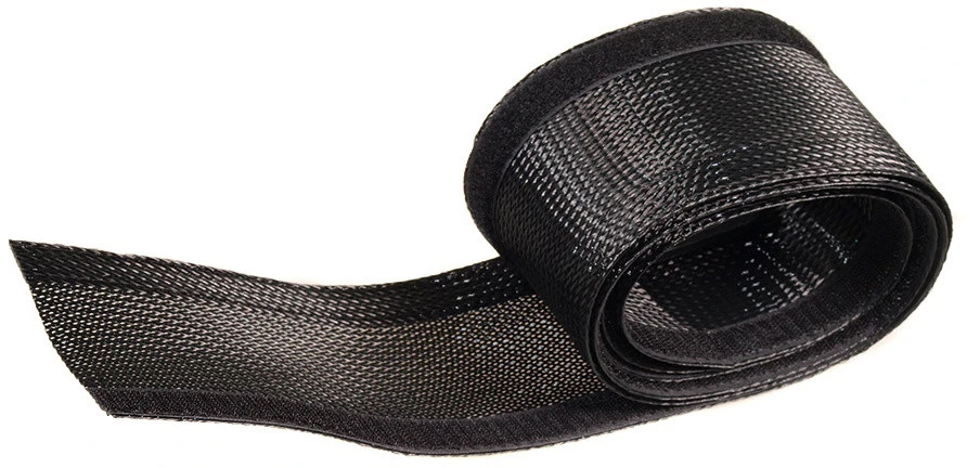 MACLEAN MCTV-675 B Maclean MCTV-675 B Kabelio dangtelis Elastinė medžiaga Velcro Juodas Organizatorius 1,8m
