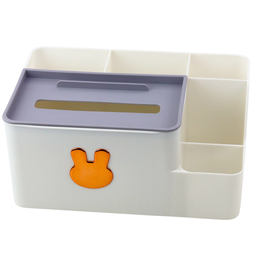 Lean Daugiafunkcinis stalo dėklas, 24x16.5x11 cm, plastikas, baltas