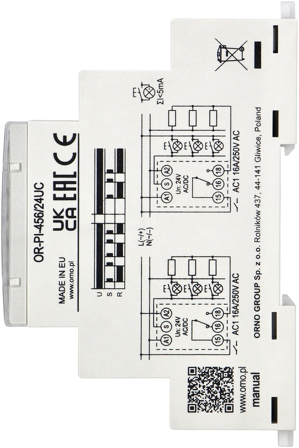 SIŲSTUVAS OR-PI-456/24UC ORNO