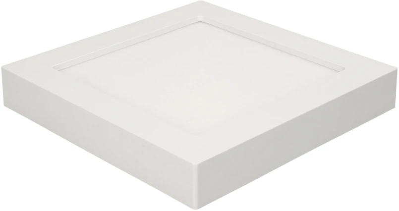 Lubinis šviestuvas Orno LETI LED 24W, oprawa downlight, natynkowa, kwadratowa, 2000lm, 4000K, balta, įmontuotas maitinimo šaltinis LED