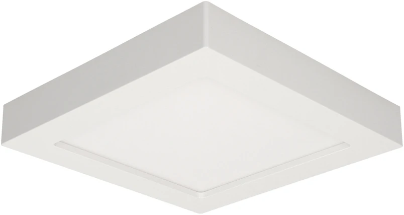 Lubinis šviestuvas Orno LETI LED 24W, oprawa downlight, natynkowa, kwadratowa, 2000lm, 4000K, balta, įmontuotas maitinimo šaltinis LED