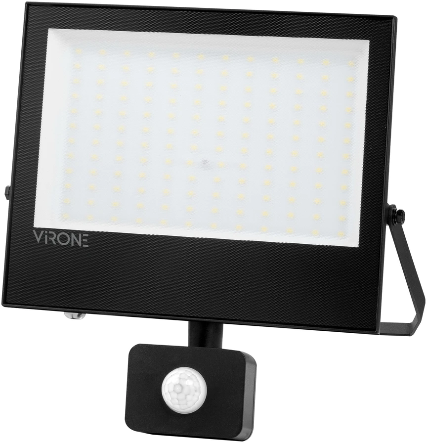 NIVALIS LED prožektorius su PIR 100 W, 8000 lm, IP44, 4000 K