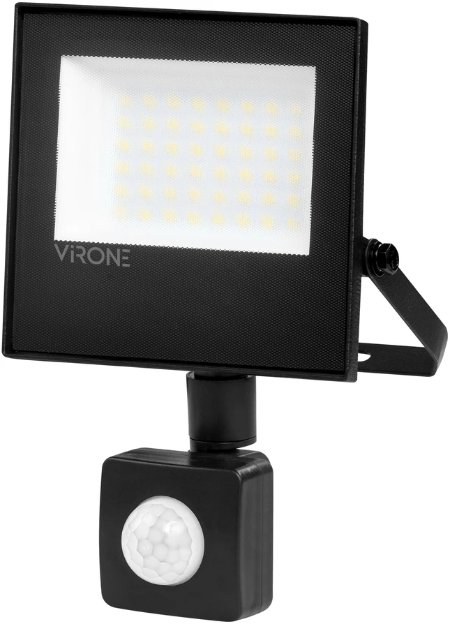 NIVALIS LED prožektorius su PIR 30 W, 2400 lm, IP44, 4000 K