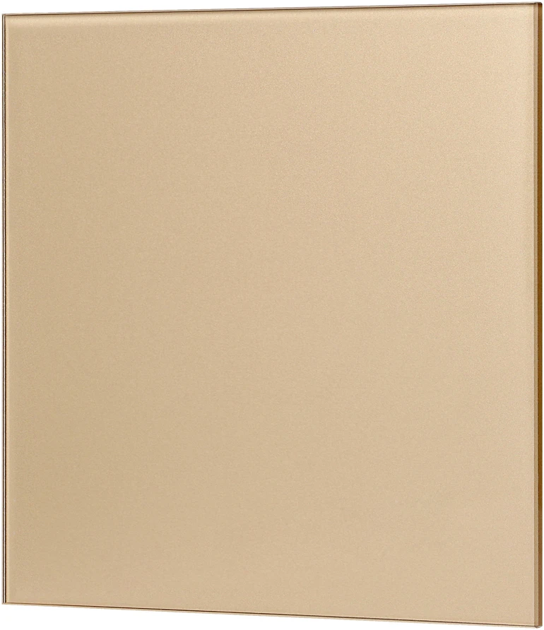 Orno Panel stiklinis do wentylatora FLAT MINI, auksinė mat