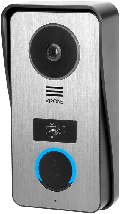 Virone PAVONIS, vaizdo domofono komplektas, 4 laidų, 7 colių, Wi-Fi, lietimui jautrus ekranas, „Full HD“, RFID