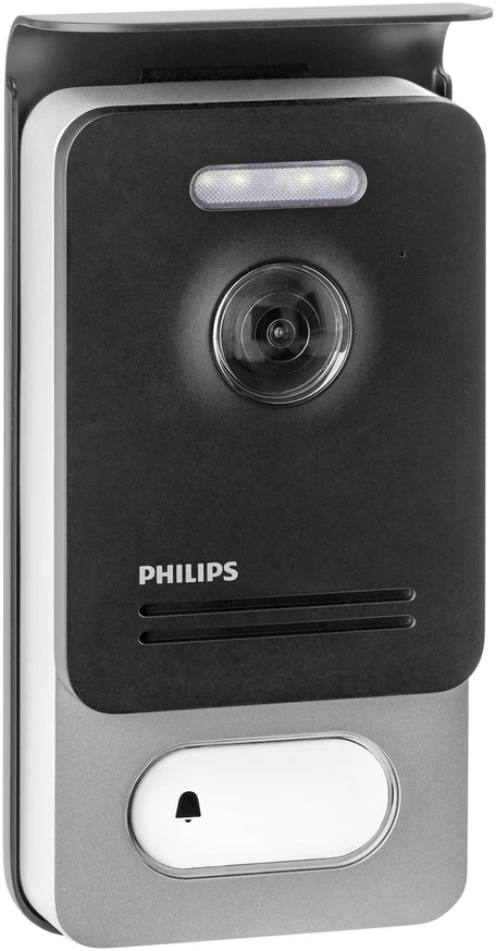 Orno „Philips WelcomeEye Outdoor“ lauko dėžutė su kamera ir kortelių / raktų pakabuko skaitytuvu