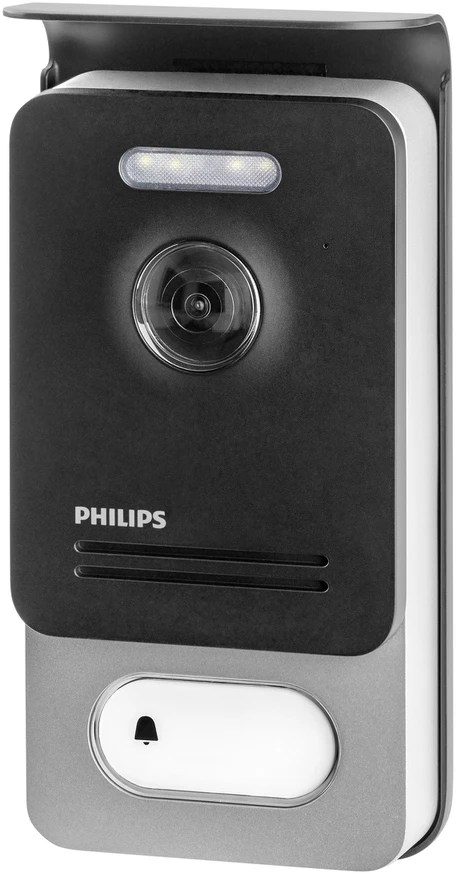 Orno „Philips WelcomeEye Outdoor“ lauko dėžutė su kamera ir kortelių / raktų pakabuko skaitytuvu