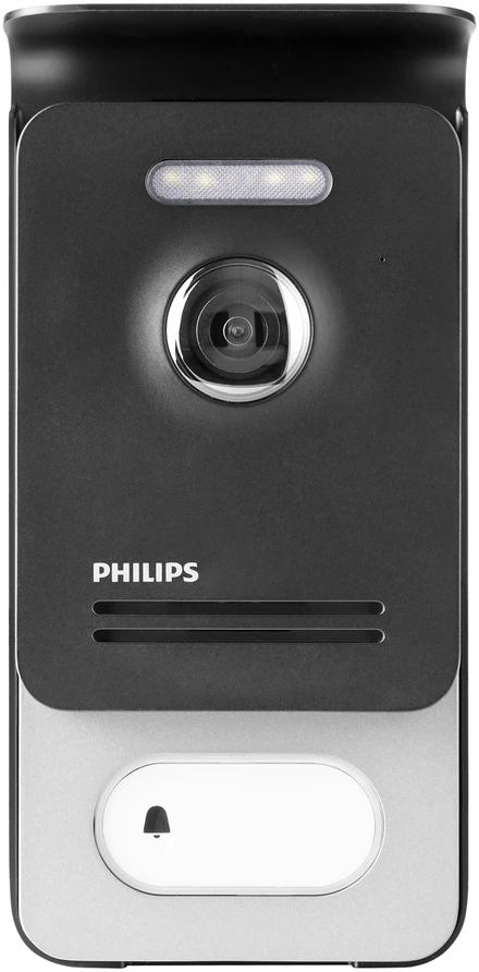 Orno „Philips WelcomeEye Outdoor“ lauko dėžutė su kamera ir kortelių / raktų pakabuko skaitytuvu