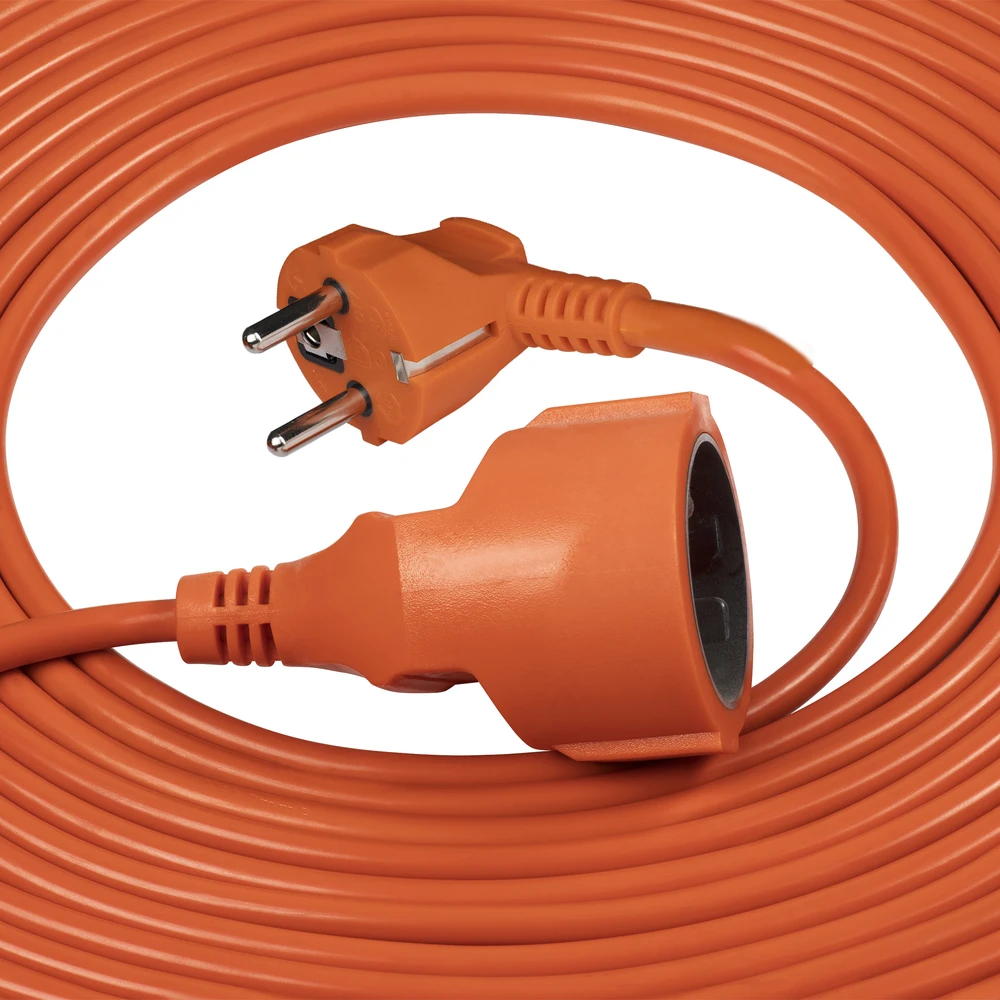 Orno Przedłużacz sodo jednogniazdowy Schuko, PVC 3x1,5mm-, ilgis 15m