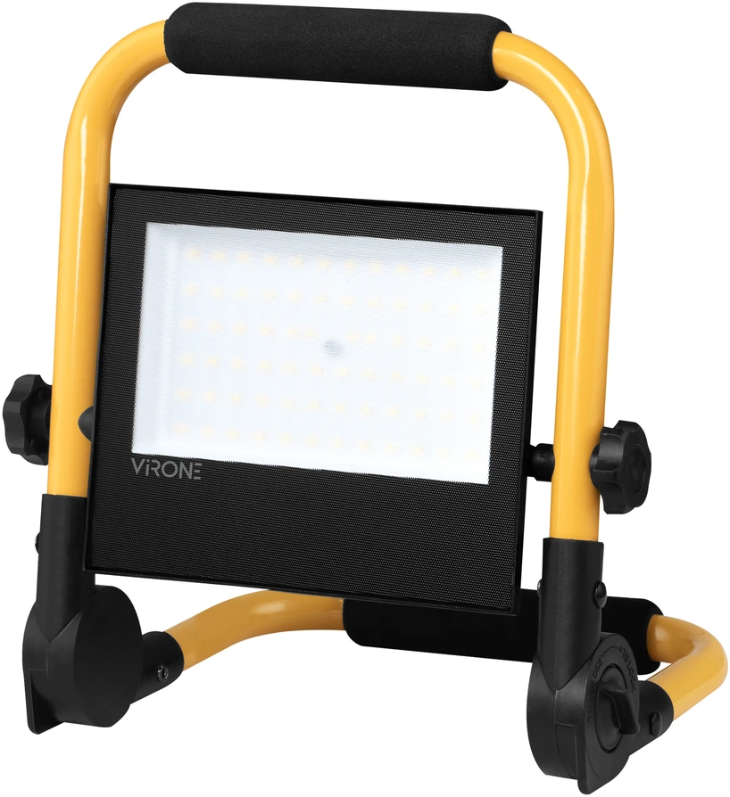 Orno REGULUS LED naświetlacz roboczy na statywie, 50 W, 4000 lm, IP65, 4000 K, składany