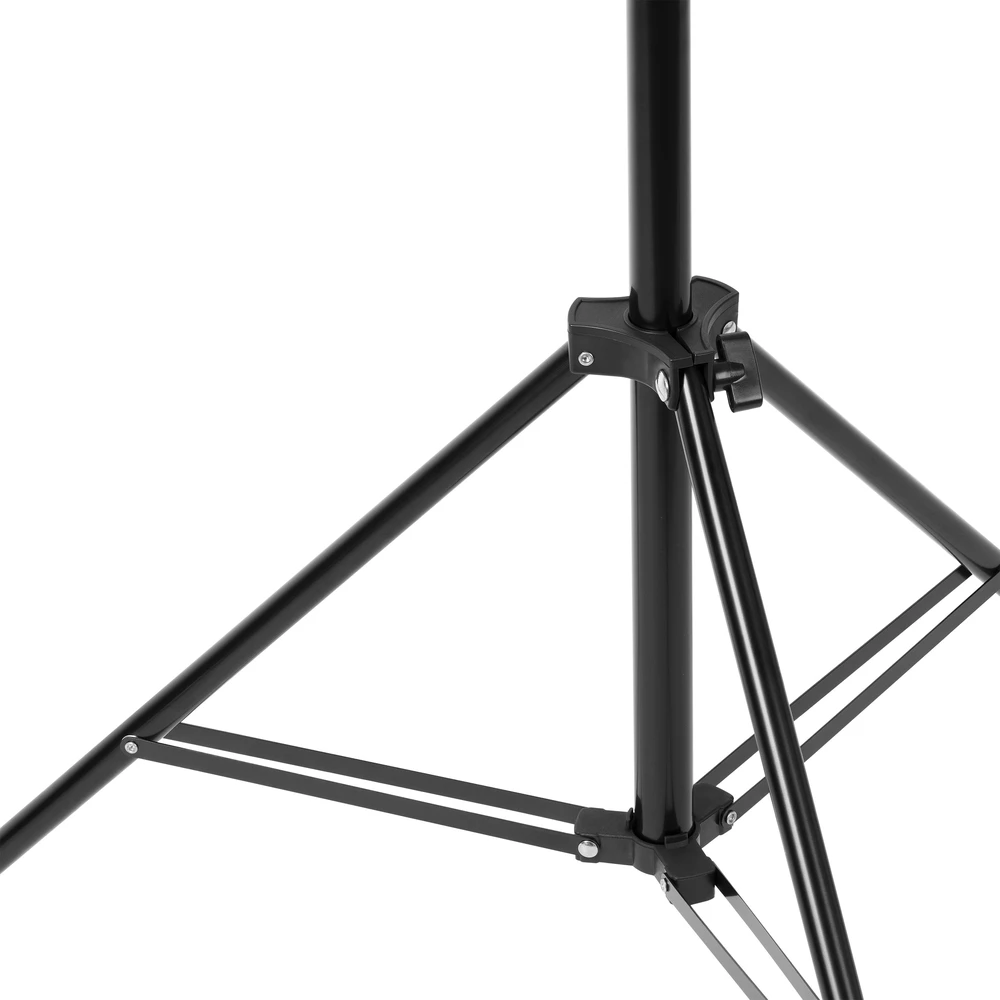 Orno RIGEL LED rinkinys: 55 W sulankstomas 5 sparnų dirbtuvių šviestuvas + stovas + adapteris