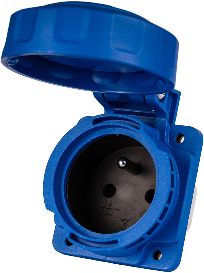 Orno Skydelio lizdas 2P+Z, 16A, 230 VAC, IP68