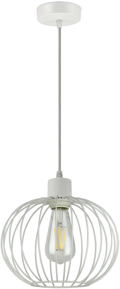 Pakabinamas šviestuvas Orno SOLA lampa wisząca, galingumas max. 1x18W, E27, balta