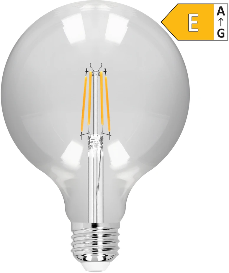 Żarówka LED lemputė su kaitrine lempute C E27 G125 8 W 950 lm 4000 K