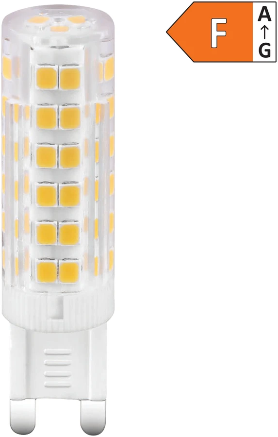 Żarówka G9 PC LED lemputė lemputė 6W 600lm 4000K