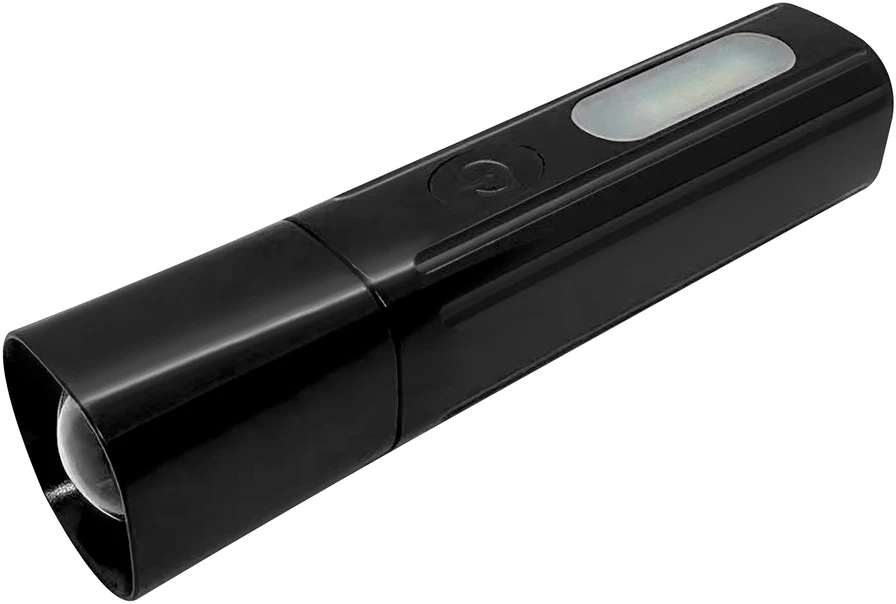 Latarka, Žibintuvėlis, LED žibintuvėlis 3W, 300lm, 500mAh, priartinimas