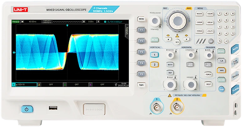 Oscyloskop Uni-T UPO3352E osciloskopas
