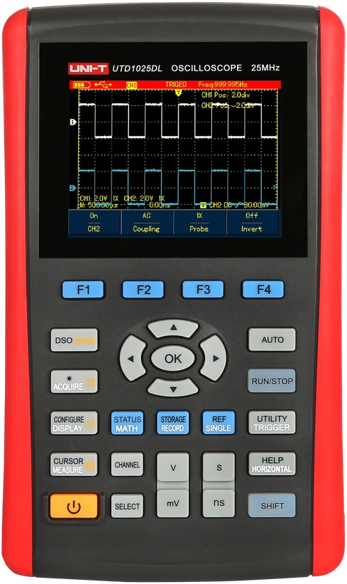 Oscyloskop Uni-T UTD1025DL osciloskopas