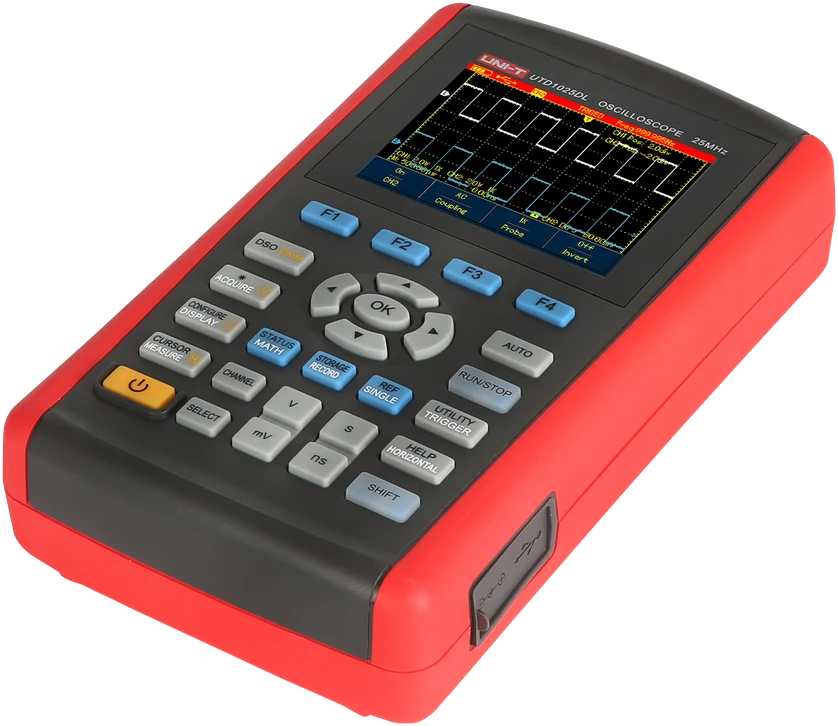 Oscyloskop Uni-T UTD1025DL osciloskopas