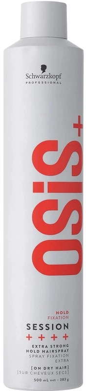 Schwarzkopf Professional Osis+ Session Ypač Stiprios fiksacijos Plaukų lakas Plaukų lakas, 500 ml