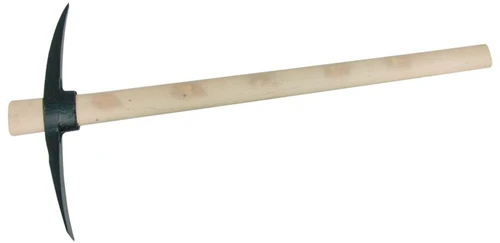 Oskard Dviejų svirčių kirtiklis, plokščia smaigaliu, 2,5kg, pagamintas iš medžio (svoris 2,3–2,5kg)