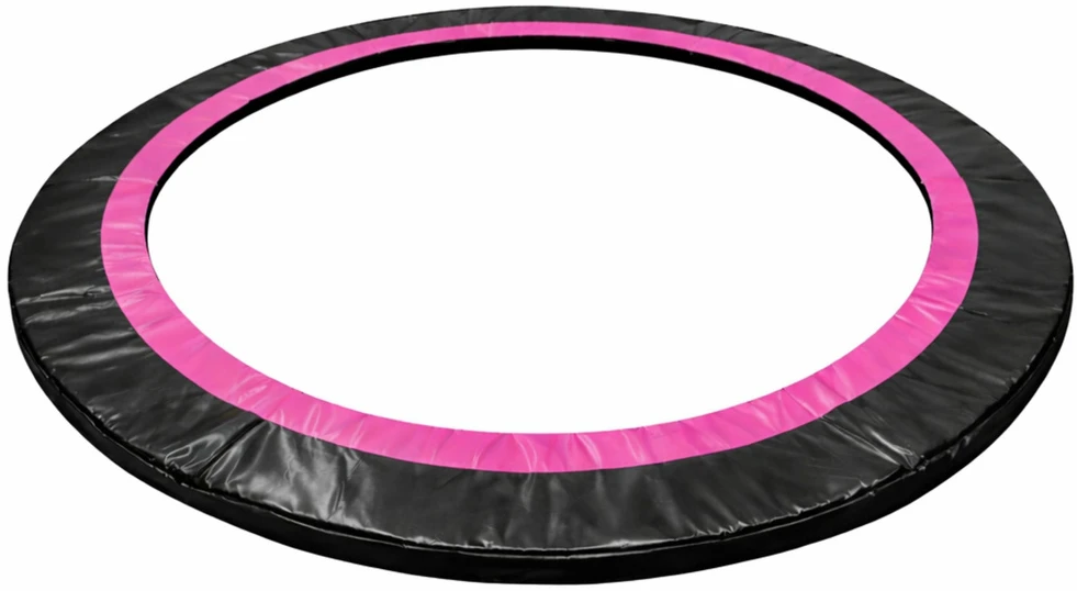 Lean Sport Batuto spyruoklių apsauga 366 cm, juodas/rožinis