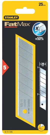 STANLEY OSTRZA ŁAMANE FatMax® 25 mm /10vnt