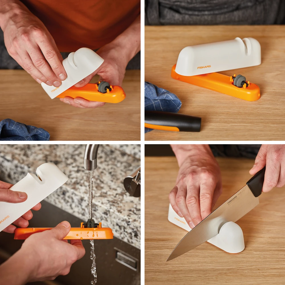 Fiskars Roll-Sharp™ galąstuvas 1014214, Baltas