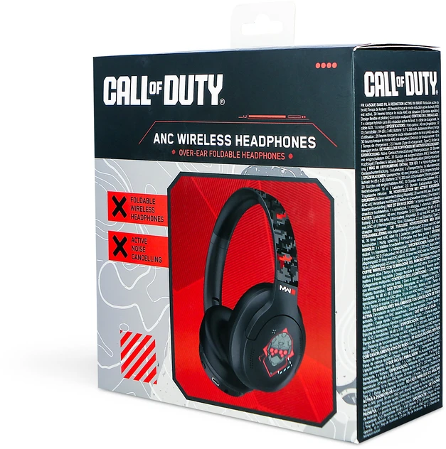 OTL Call of Duty: MW3 ANC Gaming belaidės ausinės juodos spalvos pixel camo
