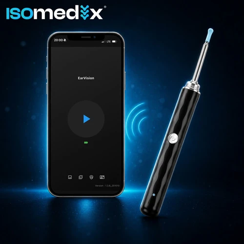 Otoscope - 14-piece set. Isomedix