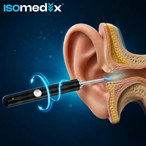 Otoscope - 14-piece set. Isomedix
