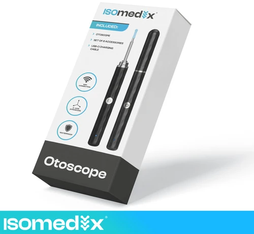 Otoscope - 14-piece set. Isomedix