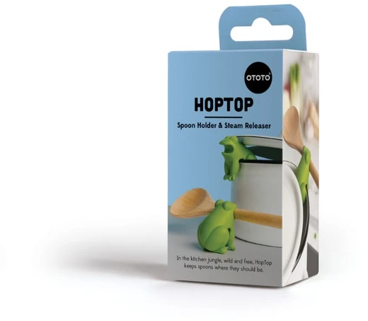 Gertuvė Ototo - šaukšto ir puodo dangčio laikiklis - žalias - HopTop compact