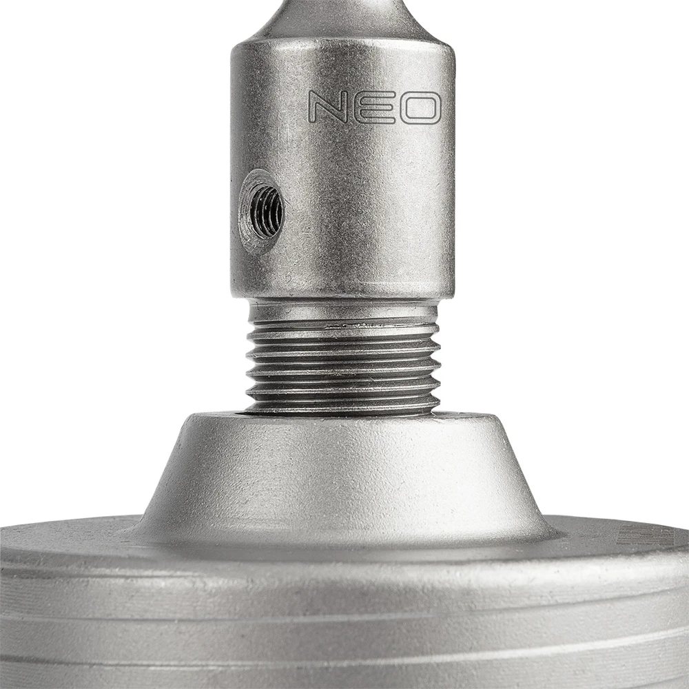 Otwornica 65 mm karbido skylių pjūklas su SDS+ adapteriu ir centravimo grąžtu