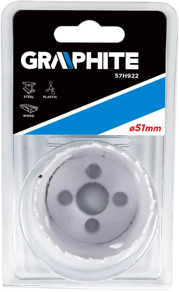 Graphite Grąžtas metalui Verto, 51mm