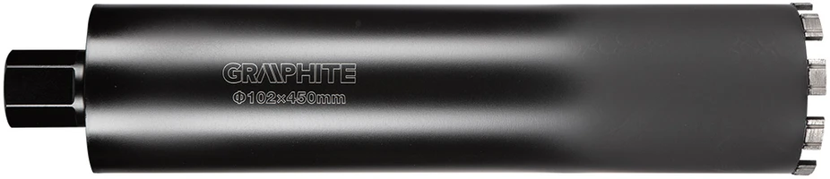 Graphite Otwornica Deimantinis skylių pjūklas grąžtui 58G540 102 x 450 mm x 9T