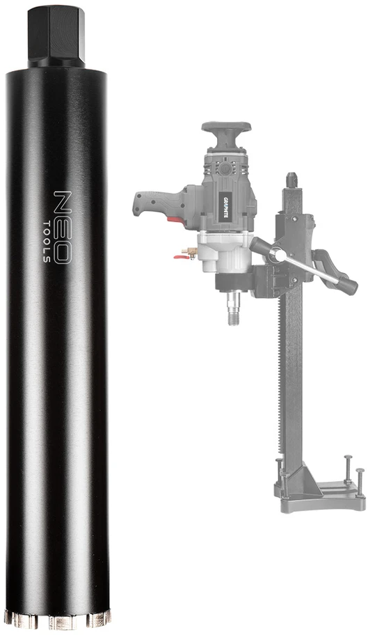 Neo Tools Otwornica Deimantinis skylių pjūklas grąžtui 58G540 82×470mm×8T