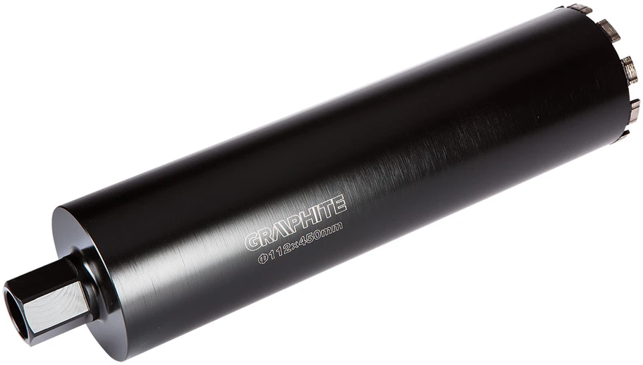 Graphite Otwornica Deimantinis skylių pjūklas grąžtui 58G540 112 x 450 mm x 10T