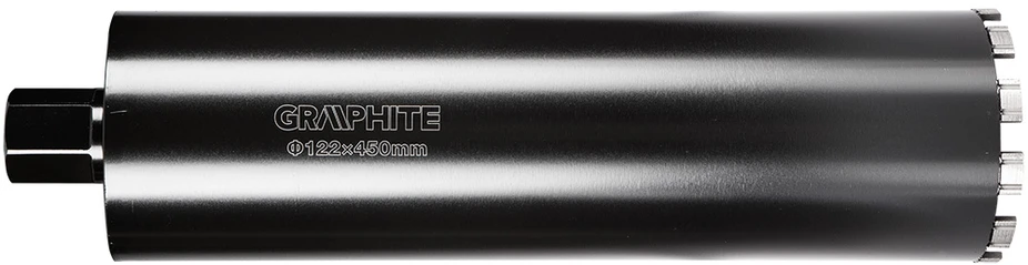Graphite Otwornica Deimantinis skylių pjūklas grąžtui 58G540 122 x 450 mm x 11T