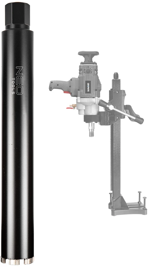 Neo Tools Otwornica Deimantinis skylių pjūklas grąžtui 58G540 62×470mm×6T