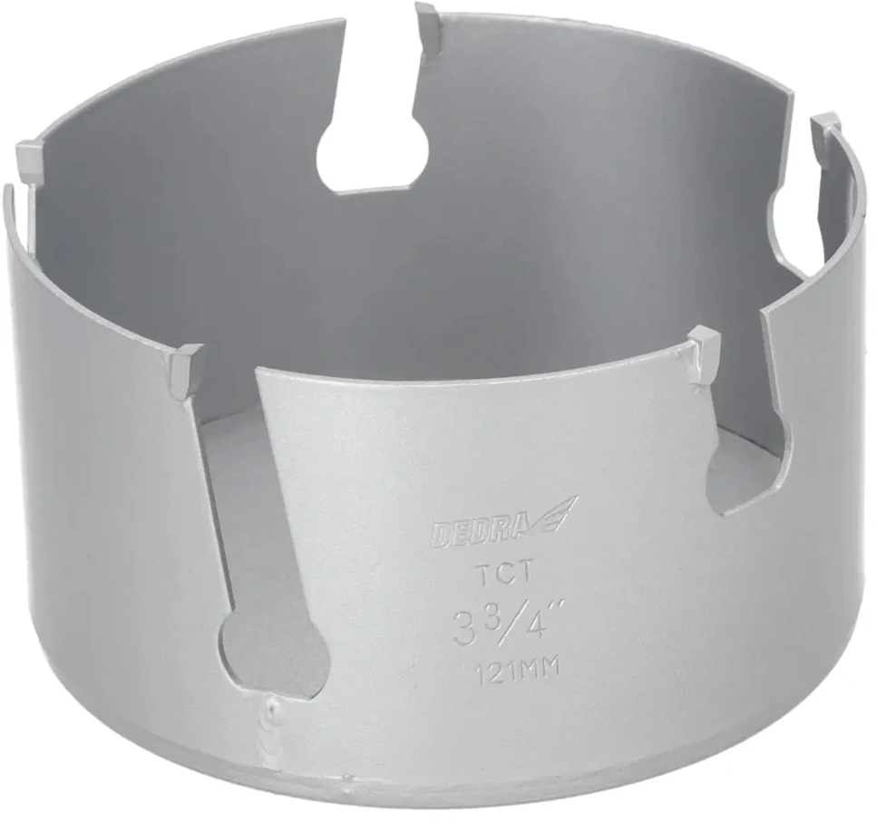 Grąžtas Dedra TCT 121mm 58 universalus skyliu pjuklas