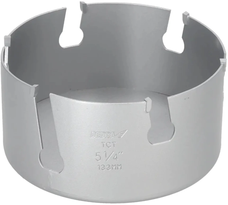 Grąžtas Dedra TCT 133mm 58 universalus skyliu pjuklas