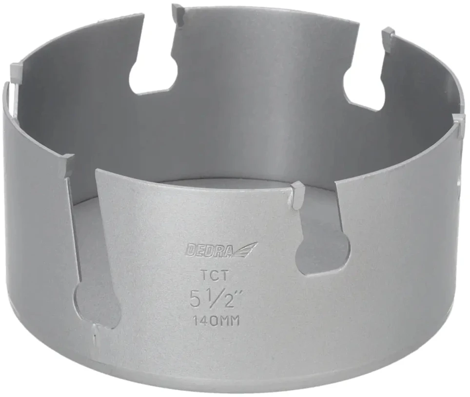 Grąžtas Dedra TCT 140mm 58 universalus skyliu pjuklas