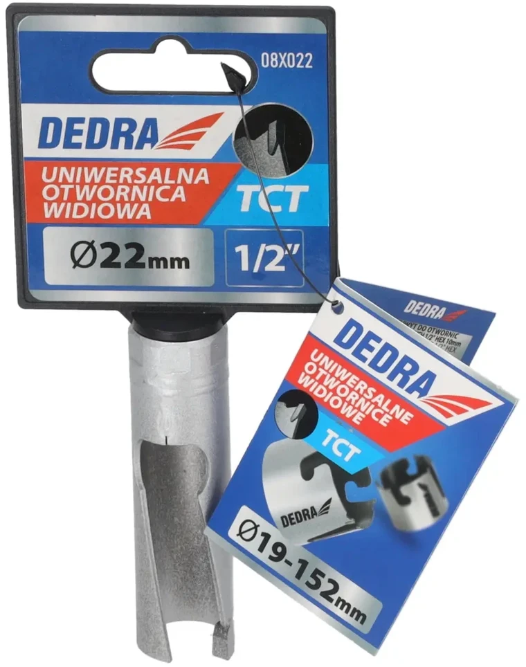 Dedra TCT 22mm 12 universalus skyliu pjuklas