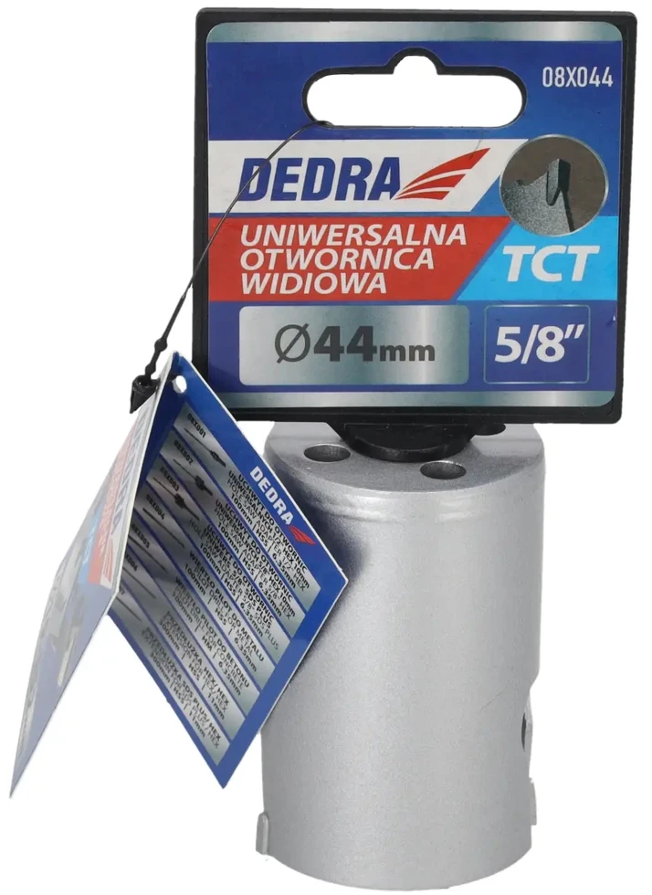 Grąžtas Dedra TCT 44mm 58 universalus skyliu pjuklas